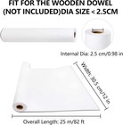 Joyooss Easel Paper Roll Of Paper  12 Inches X 82 Feet Kids Crafts Paper For