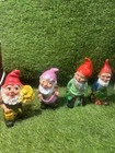 Lot Of 4 Vintage Vinyl Gnomes Heissner Etc  
