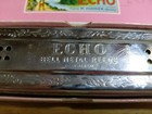 Vintage Hohner Echo Harp 2 Sided Key C  g  Germany