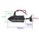 12v Underwater Thruster 10000rpm Motor Engine 13cm Waterproof Propulsor 3 Blade