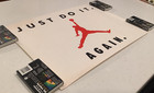 Original 1995 Michael Jordan Nike Poster  just Do It  Again  Promo 18 X 24 Rare 