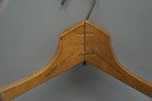 1920s-1940s Dormont Tailoring Co  Pittsburgh Wooden Clothes Hanger Advertising