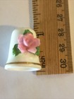 Rose Thimble Vintage Souvenir Collectible