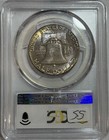 1948-d Franklin Half Dollar - Pcgs Ms64 Fbl - A Beautiful Coin  Rainbow Toned