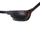 Black Real Leather Eye Patch  Suitable For Permanent Use  Medical 