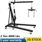 2 Ton Steel Folding Engine Hoist With Lever Hydraulic Cherry Picker Engine Hoist