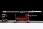 Sharp Black Dragon Chinese Sword Han Jian 1095carbon Steel Double Edge Blade