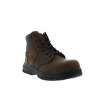Hoss Mason 60245 Mens Brown Wide Leather Lace Up Work   Safety Boots
