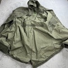 Vintage Us Army Jacket Mens S Military Night Camo Desert Parka Hooded Green