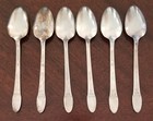 Lot Of 6 Vintage 1847 Rogers Bros   first Love  Teaspoons 6 1 8 