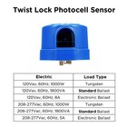 Photocell Twist Lock Photocell Sensor Auto On Off Photocell Switch Dusk To Dawn