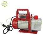 4cfm Air Vacuum Pump Rotary Vane Hvac A c Refrigeration Kit Gauge 1 3hp