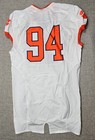 Clemson Tigers Football Jersey Mens 48 L White Game Worn Team Issued Nike  94