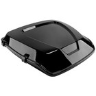 Vivid Black Razor Pack Trunk Chopped Fit For Harley Touring 1997-2013