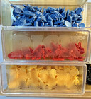 Risk Board Game Replacement Armies - 6 Colors  -  277 Piece Lot - 7 Day Sale