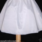 Freeshipping Wedding Flower Girl Dress Petticoat Slip Underskirt Crinoline S M L