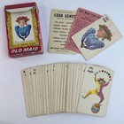 Vintage 1950   s Old Maid Card Game By Whitman Complete W instructions  3401