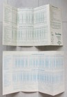 Lot Of 4 Vintage Public Service New Jersey Psnj Bus Timetables Tnj Atlantic City