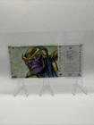 2021 Marvel Premier Sketch Card 3 Panel 1 1 Thanos Sabretooth X-23 Allen Geneta