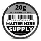 Mws - Stainless Steel 316l - 50 Ft - 20 Gauge - Round Wire