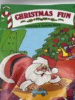 Vintage 90s Landoll   s Christmas Fun Coloring   Activity Book 14    X 11   