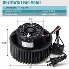 For Broan Nutone Bathroom Vent S97015157 Motor   99020276 Blower Wheel Assembly