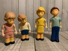 Lot Of 4 Little Tikes Dollhouse Family Figure Lot Mom Dad Boy Girl Vintage 1990s