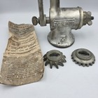 Vintage Universal No 2 Meat Grinder Food Chopper Hand Crank Cast Iron Made Usa