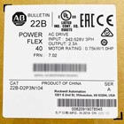 22b-d2p3n104 22bd2p3n104 Allen Bradley Powerflex 40 Ac Drive Surplus In Box 2023