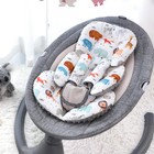 Infant Car Seat Insert  Head Support Baby With 23 5x13 5 In  Animals 