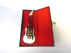Vintage Mini Electric Guitar Replica Fender Strat Style With Case
