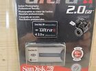 Sandisk Ultra Ii 2gb Memory Stick Pro Duo With Adapter  New Factory Sealed
