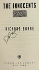 Richard Barre   The Innocents Signed 1st Edition 1995
