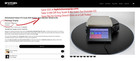 Hobart Hti Scale With Printer  New Operator Screen   No Customer Display