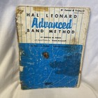 Hal Leonard Bb Cornet Trumpet Advanced Band Method 1963 Sheet Music Book