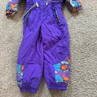 Mountain Goat Vintage Purple Ski Suit Kids Sz M