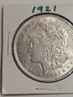1921 Philadelphia  no Mint Mark   1 Morgan Silver Dollar 90  Silver Coin 