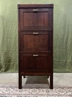 Vintage Solid Oak    usine Jasco    Filing Cabinet 