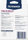 Dog Dewormer Large 7-in-1 Puppy Tapeworm Worms Medicine Chewables Worm Remover