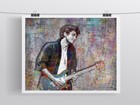 John Mayer Tribute 12x18in Poster John Mayer Music Art Print Free Shipping Us