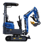Free Shipping Mini Excavator 2200lbs Digger 13 5hp Gas Crawler B s Epa Engine