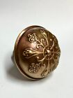 Antique Vintage Door Knob  Solid Brass  Beautiful Ornate Design  Victorian