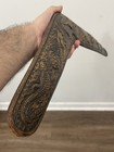 Vintage Australian Boomerang By Fritz Rentz - Hand Carved Aboriginal Art Unique