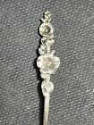 4 5 Inch Ornate Sterling Silver Spoon Flower Pattern Reed   Barton  108505