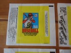 1979 Topps Baseball Wrapper  6 Total 2 Sets Of 3 Different Versions 