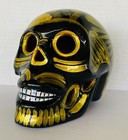 Talavera Day Of The Dead Skull Guerrero Handmade Ceramic Mexican Pottery 4 1 2 