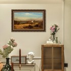 Framed Canvas Art The Last Of The Buffalo By Albert Bierstadt 28 x40 