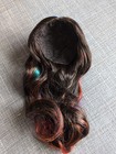 Truly Me 120 Wig Only A Brown Hair Rainbow Higlights American Girl Doll Custom
