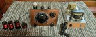 Home Brew Three Tube Triode Am shortwave Regenerative Receiver 