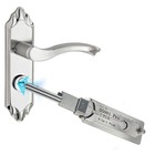 2-in-1 Stainless Steel Key Decoder Ss001 Pro Lock Decoder Repair Tools- 1pc  